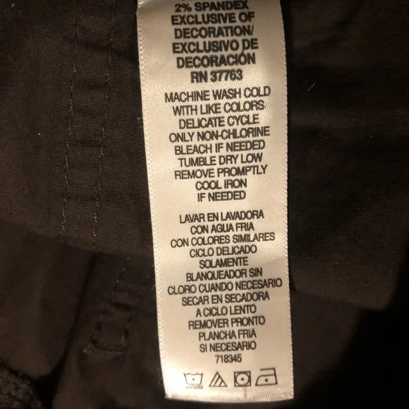 Capris with pockets in dark brown - Picture 7 of 10